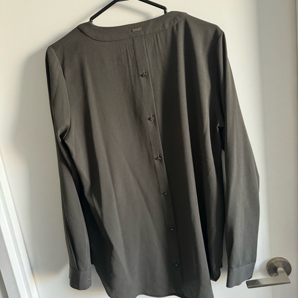 Dept Blouse - Dark Green - Picture 2 of 7